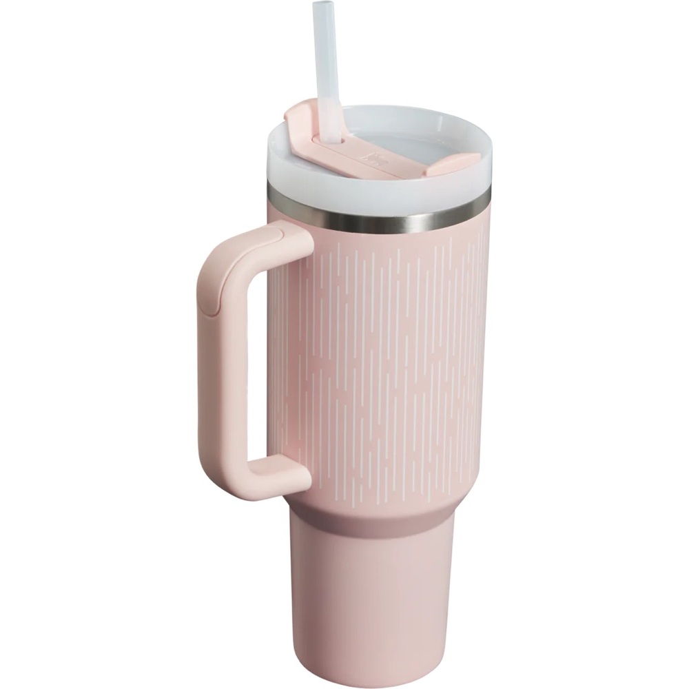 Stanley The Quencher H20 Flowstate Tumbler 40oz limited edition Soft Rain Bloom - Picture 2 of 3